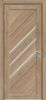 Межкомнатная Дверь Triadoors Царговая Luxury 572 ПО Сафари со Стеклом Сатинат / Триадорс