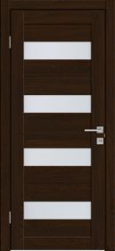 Межкомнатная Дверь Triadoors Царговая Luxury 571 ПО Бренди со Стеклом Сатинат / Триадорс