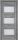 Межкомнатная Дверь Triadoors Царговая Luxury 570 ПО Бриг со Стеклом Сатинат / Триадорс