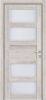 Межкомнатная Дверь Triadoors Царговая Luxury 548 ПО Лагуна со Стеклом Сатинат / Триадорс