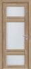 Межкомнатная Дверь Triadoors Царговая Luxury 527 ПО Сафари со Стеклом Сатинат / Триадорс