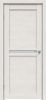 Межкомнатная Дверь Triadoors Царговая Luxury 507 ПО Лиственница Белая со Стеклом Сатинат / Триадорс