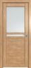 Межкомнатная Дверь Triadoors Царговая Future 505 ПО Дуб Винчестер Светлая со Стеклом Сатинат / Триадорс