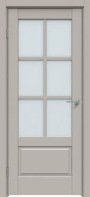 Межкомнатная Дверь Triadoors Царговая Concept 640 ПО Шелл Грей со Стеклом Сатинат / Триадорс