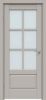 Межкомнатная Дверь Triadoors Царговая Concept 640 ПО Шелл Грей со Стеклом Сатинат / Триадорс