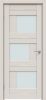 Межкомнатная Дверь Triadoors Царговая Concept 561 ПО Лайт Грей со Стеклом Сатинат / Триадорс