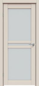 Межкомнатная Дверь Triadoors Царговая Concept 506 ПО Магнолия со Стеклом Сатинат / Триадорс