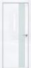 Дверь Каркасно-Щитовая Triadoors Gloss Белый Глянец 703 ПО со Стеклом Белый Матовый / Триадорс
