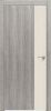 Дверь Каркасно-Щитовая Triadoors Modern Лиственница Серая 708 ПО Без Стекла с Декором Дуб Серена Керамика / Триадорс