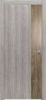 Дверь Каркасно-Щитовая Triadoors Modern Лиственница Серая 708 ПО Без Стекла с Декором Дуб Винчестер Трюфель / Триадорс