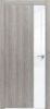 Дверь Каркасно-Щитовая Triadoors Modern Лиственница Серая 708 ПО Без Стекла с Декором Белый Глянец / Триадорс