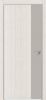 Дверь Каркасно-Щитовая Triadoors Modern Дуб Французский 708 ПО Без Стекла с Декором Шелл Грей / Триадорс