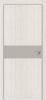 Дверь Каркасно-Щитовая Triadoors Modern Дуб Французский 707 ПО Без Стекла с Декором Шелл Грей / Триадорс