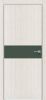 Дверь Каркасно-Щитовая Triadoors Modern Дуб Французский 707 ПО Без Стекла с Декором Дарк Грин / Триадорс