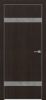 Дверь Каркасно-Щитовая Triadoors Modern Орех Макадамия 704 ПО Без Стекла с Декором Бетон Темно-Серый / Триадорс