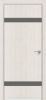 Дверь Каркасно-Щитовая Triadoors Modern Дуб Французский 704 ПО Без Стекла с Декором Медиум Грей / Триадорс