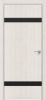 Дверь Каркасно-Щитовая Triadoors Modern Дуб Французский 704 ПО Без Стекла с Декором Дуб Серена Графит / Триадорс
