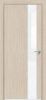 Дверь Каркасно-Щитовая Triadoors Modern Лиственница Кремовая 703 ПО Без Стекла с Декором Белый Глянец / Триадорс