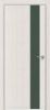 Дверь Каркасно-Щитовая Triadoors Modern Дуб Французский 703 ПО Без Стекла с Декором Дарк Грин / Триадорс