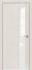 Дверь Каркасно-Щитовая Triadoors Modern Дуб Французский 703 ПО со Стеклом Лакобель Белый / Триадорс