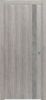 Дверь Каркасно-Щитовая Triadoors Modern Лиственница Серая 702 ПО Без Стекла с Декором Бетон Темно-Серый / Триадорс