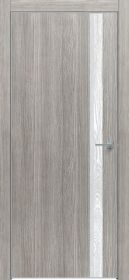 Дверь Каркасно-Щитовая Triadoors Modern Лиственница Серая 702 ПО Без Стекла с Декором Дуб Патина Серый / Триадорс