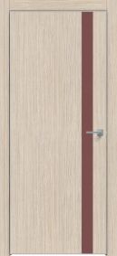 Дверь Каркасно-Щитовая Triadoors Modern Лиственница Кремовая 702 Без Стекла с Декором Лайт Ред / Триадорс