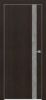 Дверь Каркасно-Щитовая Triadoors Modern Орех Макадамия 702 Без Стекла с Декором Бетон Темно-Серый / Триадорс