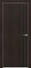 Дверь Каркасно-Щитовая Triadoors Modern Орех Макадамия 702 Без Стекла с Декором Дуб Серена Графит / Триадорс