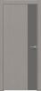 Дверь Каркасно-Щитовая Triadoors Future Дуб Серена Каменно-Серый 708 ПО Без Стекла с Декором Медиум Грей / Триадорс