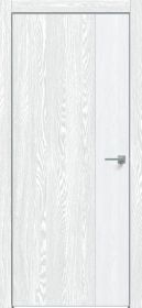 Дверь Каркасно-Щитовая Triadoors Future Дуб Патина Серый 708 ПО Без Стекла с Декором Дуб Серена Белый-Кристалл / Триадорс