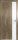 Дверь Каркасно-Щитовая Triadoors Future Дуб Винчестер Трюфель 708 ПО Без Стекла с Декором Белый Глянец / Триадорс