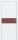 Дверь Каркасно-Щитовая Triadoors Future Дуб Серена Белый Кристалл 707 ПО Без Стекла с Декором Лофт Ред / Триадорс