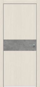 Дверь Каркасно-Щитовая Triadoors Future Дуб Серена Керамика 707 ПО Без Стекла с Декором Бетон Темно-Серый / Триадорс