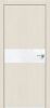 Дверь Каркасно-Щитовая Triadoors Future Дуб Серена Керамика 707 ПО Без Стекла с Декором Белый Глянец / Триадорс
