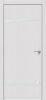 Дверь Каркасно-Щитовая Triadoors Future Дуб Серена Светло-Серый 704 ПО Без Стекла с Декором Дуб Патина Серый / Триадорс