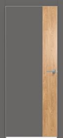 Межкомнатная Дверь Каркасно-Щитовая Triadoors Concept Медиум Грей 709 ПО Без Стекла с Декором Дуб Винчестер Светлая / Триадорс