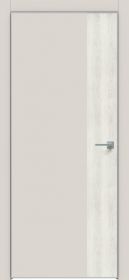 Межкомнатная Дверь Каркасно-Щитовая Triadoors Concept Лайт Грей 709 ПО Без Стекла с Декором Дуб Патина Золото / Триадорс