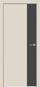 Межкомнатная Дверь Каркасно-Щитовая Triadoors Concept Магнолия 709 ПО Без Стекла с Декором Дарк Грей / Триадорс