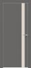 Межкомнатная Дверь Каркасно-Щитовая Triadoors Concept Медиум Грей 702 ПО Без Стекла с Декором Магнолия / Триадорс