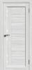 Межкомнатная Дверь Verda Матрикс М-41 Ясень Белый со Стеклом Сатинато / Верда