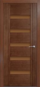 Межкомнатная Дверь Verda H-5 Дуб Палисандр со Стеклом Бронза / Верда