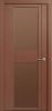 Межкомнатная Дверь Verda H-2 Дуб Палисандр со Стеклом Бронза / Верда