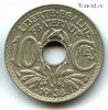 Франция 10 сантимов .1938.