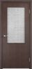 Строительная Дверь Verda Экошпон 58 Усиленная Венге со Стеклом Армированным / Verda