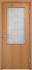 Строительная Дверь Verda ПВХ Пленка 58 Усиленная Миланский Орех со Стеклом Армированным / Verda