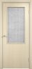 Строительная Дверь Verda ПВХ Пленка 58 Усиленная Беленый Дуб со Стеклом Армированным / Verda