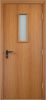 Строительная Дверь Verda ДПО Миланский Орех Ламинированная с Огнеупорным Стеклом / Verda
