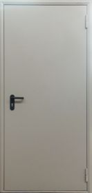 Строительная Дверь Verda Однопольная ДМ-01 Металл Глухая / Verda