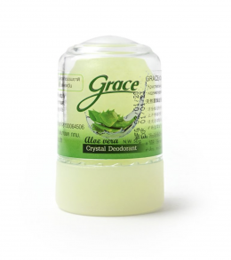 Кристаллический натуральный антибактериальный дезодорант Грейс - Алоэ Вера, 50 гр